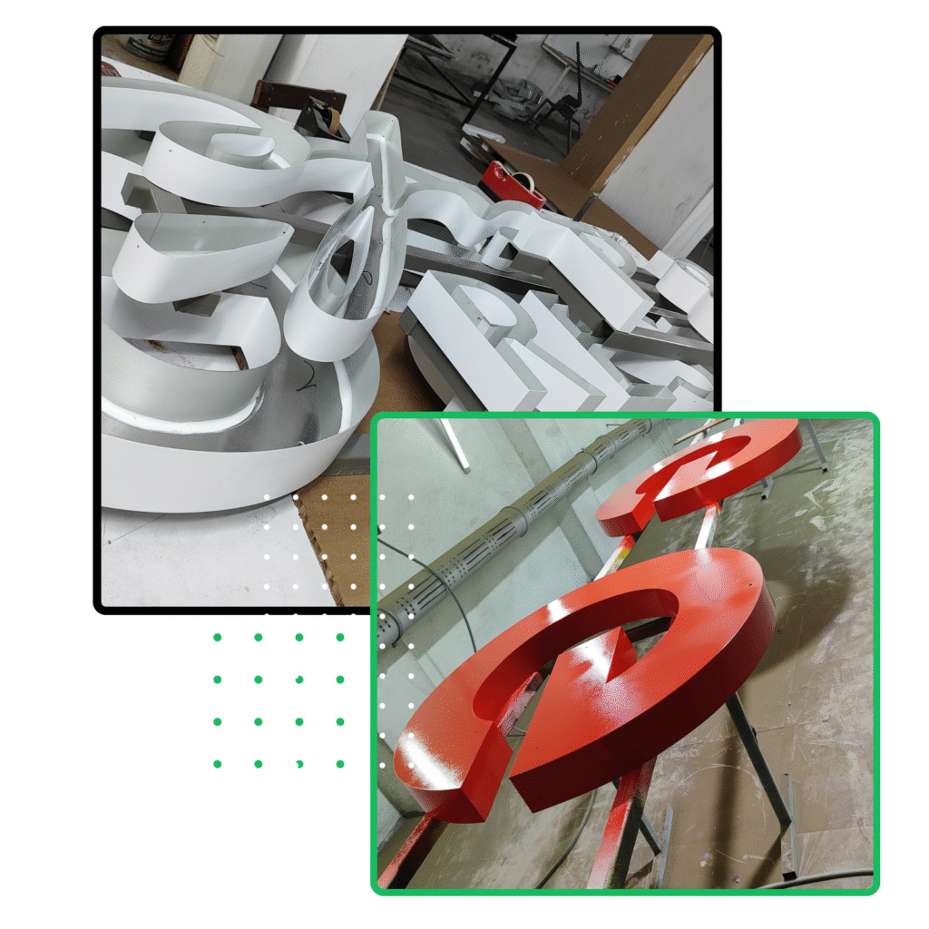 fabricante de rótulos luminosos