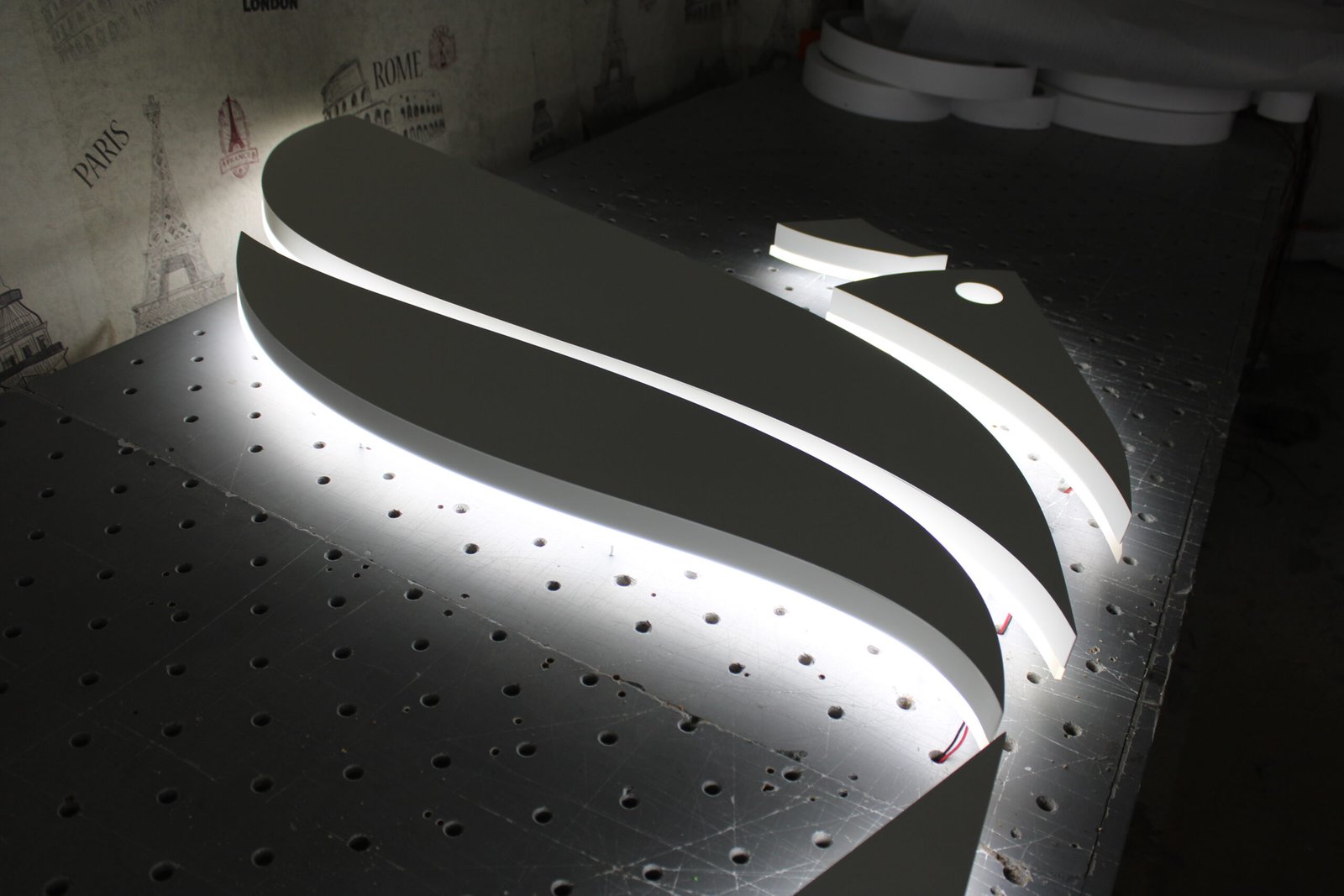 fabricante de rótulos luminosos
